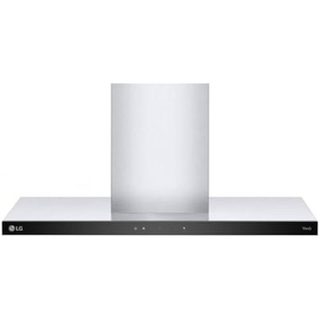 Hotte conventionnelle - LG - HCEZ3626S - Argentée - 104 5 cm - Evacuation
