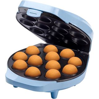 Appareil à cake pops - BESTRON - DCPM12B - 700 W - 12 cake pops - Bleu