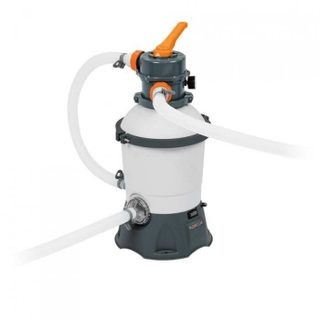 Pompe filtre à sable - BESTWAY - 58515 - 3.028 L/h - Anti-corrosion - Facile à assembler