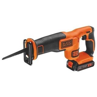 Scie sabre BLACK+DECKER BDCR18E1-QW sans fil - 18V lithium - avec batterie 2 5Ah