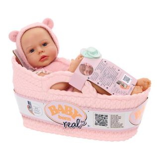 Baby born Real - Poupon Fille - Peau très claire - Yeux ouverts - Poupon réaliste - Modèle unique - Aléatoire - Dès 3 ans