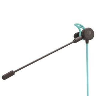 Gaming Pro with Mixer - Nintendo Switch - Hori - Microphone - Câble 35 mm - Bleu/Rouge