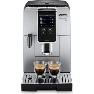Machine à café Expresso Broyeur Dinamica Plus - DELONGHI ECAM370.85.SB - Écran Fulltouch 35 - Lattecrema System - 2 Thermoblock