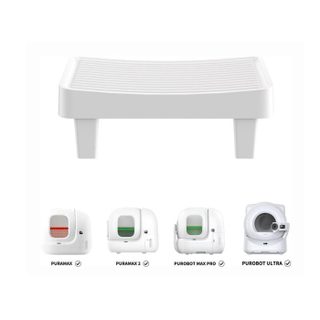 Petkit Marche Step pour litière automatique PURAMAX PuroBot blanc 33.5x11.5x20 cm