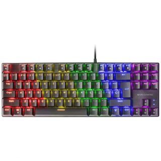 Clavier Gamer Mécanique - MARS GAMING - MK80 RGB - Switches Brown - Rétroéclairage LED RGB - AZERTY