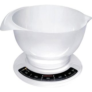 Balance de cuisine mécanique SOEHNLE - Blanc - 5kg - 50g