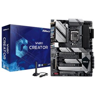 ASRock ATX - ASROCK - W480 Creator - Socket 1200 - Wi-Fi 6 AX - Thunderbolt 3