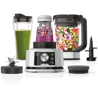 Blender Ninja 3-en-1 Foodi Power Nutri CB350EU - programmes automatiques - Pichet 2 1 L bols 700 ml et 400 ml - 1200 W