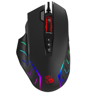 Souris de jeu - A4TECH - J95 - 8000 DPI - Patins métalliques - Rétroéclairage RGB