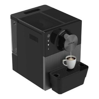 Machine à café Expresso broyeur - CECOTEC - CremmaetCube - 1350 W - 110 g - 1 1 L - Noir