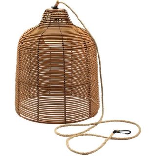 Lumisky Lampe sans fil LED intégrée dimmable 1W Hang bohème marron l.30 x H. 31 x P.30 x Ø 30 cm