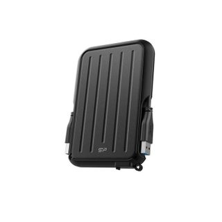 Disque dur Externe - Silicon Power - Armor A66 2To Noir - Résistant aux chutes USB3.2