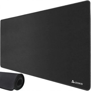 Tapis de souris - GENERIC - Grand support pour souris et clavier - Noir - 89x40 cm - Antidérapant