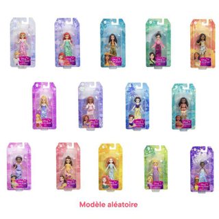 Figurine Disney Princesses 9cm - Mattel - Modèle selon disponibilité - Pour filles - À partir de 3 ans