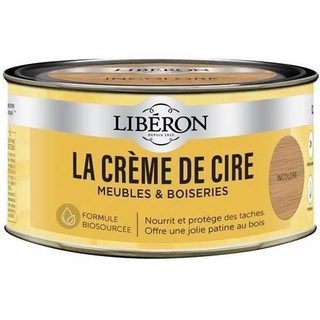La crème de cire - LIBERON - Meubles et boisseries - Pâte - Pot - 05 L - Incolore