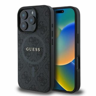Coque - GUESS - iPhone 16 Pro Max - Cuir PU - Protection efficace - Design élégant