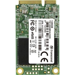 Transcend MSA230S 128 GB SSD mSATA interne mSATA au détail TS128GMSA230S