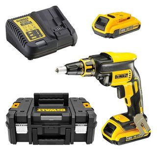 Visseuse plaques de plâtre 18V 2Ah Li-ion Moteur Brushless DEWALT DCF620D2