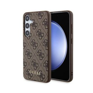 Coque de téléphone - Guess - Samsung Galaxy S24 - Marron - Élégant - Protection contre chocs