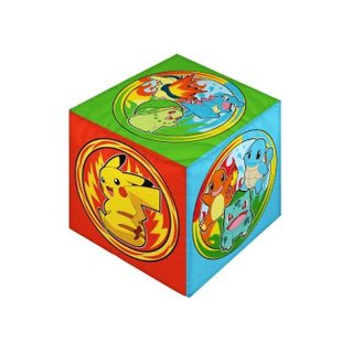 Pokemon Coussin premium - Cube - Microfibre - 25 x 25 x 25 cm
