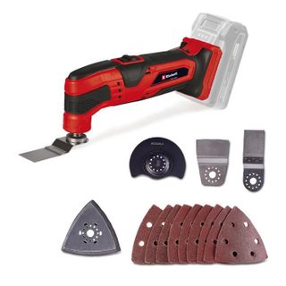 Einhell Outil multifonction sans fil TC-MG 18 Li - Solo PXC (18V 11000-20000 min.-1) Livré sans Batterie ni Chargeur