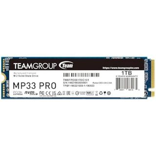 TEAMGROUP Team Group SSD 1TB 2.4/2.1G MP33 Pro M.2 PCIe TEM