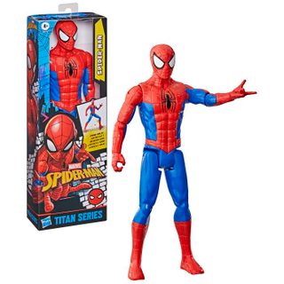 Figurine SpiderMan 30 cm Titan Series jouets de super-héros pour enfants Marvel Spider-Man dès 4 ans