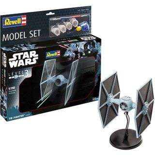 Revell Maquette - Model Set - Star Wars - TIE Fighter - Avec colle peintures et accessoires