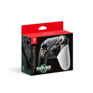 Manette Switch Pro - NINTENDO - 4902370550504 - Tears of the Kingdom Éd. JP - Noir - Compatible Nintendo Switch