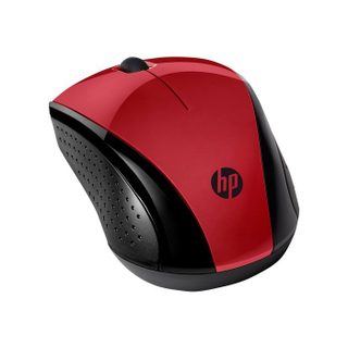 Souris sans fil - HP - 220 - Rouge - 3 boutons programmables - Optique