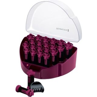 Bigoudis Ioniques Chauffants REMINGTON KF40E - 20 Bigoudis et 20 Pinces - Boucles Naturelles sans Frisottis