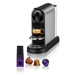 Machine à café - DELONGHI - Nespresso Citiz N900 - Titane - 19 bar - Réservoir amovible