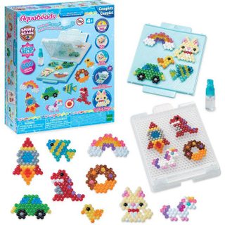 Coffret créatif - AQUABEADS - Découverte - 500 perles - Création à l’eau - Flip tray