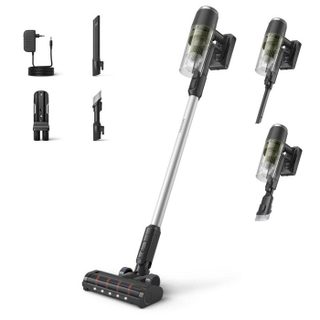 Aspirateur sans fil - PHILIPS - Série 3000 XC 3033/01 - Autonomie 60 min - Batterie 25 2 V - Filtre HEPA