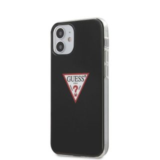 Guess Triangle Logo - Coque iPhone 12 Mini (noir)