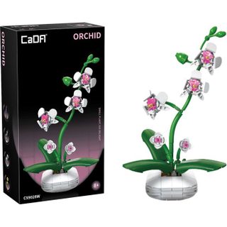 CADA Artiste - Jeu de construction - Plante Orchidée - 237 pièces - Dès 8 ans