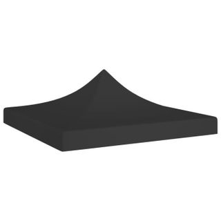 Toit de tente de réception - vidaXL - 3x3 m - Noir - 270 g/m² - Résistant à leau
