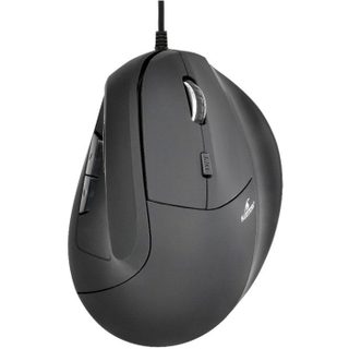 Souris ergonomique verticale - Filaire - BLUESTORK - 7200 DPI - Noire