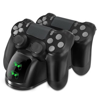 INF Double station de charge pour deux contrôleurs PS4 / PS4 Slim / PS4 Pro