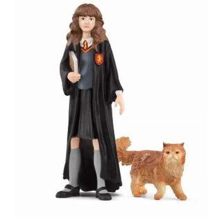 Figurine Hermione et Pattenrond Harry Potter pour enfants dès 6 ans Schleich 42635 Harry Potter Univers WIZARDING WORLD