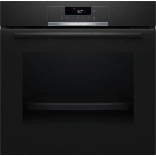 Four pyrolyse Softclose - BOSCH SER4 - HQG572BB3F - Noir - 8 modes de cuisson - 59 5 x 59 4 x 54 8 cm
