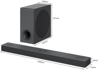 LG - S80QY - 480W - 3.1.3 canaux - Subwoofer sans fil