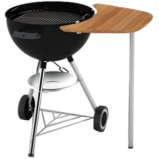 Plan de travail en bambou pour barbecue à charbon WEBER - 47 cm et 57 cm