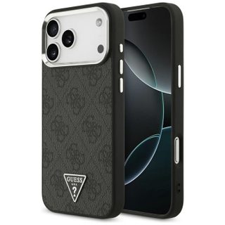 Coque Guess Hardcase 4G Triangle Logo MagSafe pour iPhone 17 Pro Max - Black