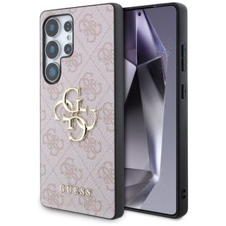 Coque Guess Big 4G Logo Classic pour Samsung Galaxy S25 Ultra (rose)