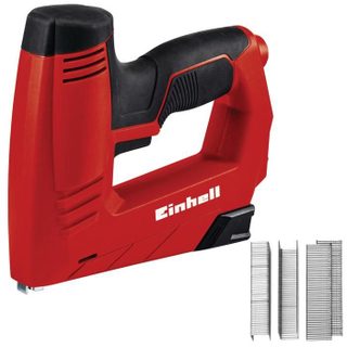 Einhell Agrafeuse électrique TC-EN 20 E (agrafes: 6-14 mm clous: 14 mm) Livré avec 1000 agrafes et 500 clous
