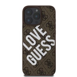 Coque de Protection pour iPhone 16 Pro Max MagSafe Modèle 4G Guess Marron