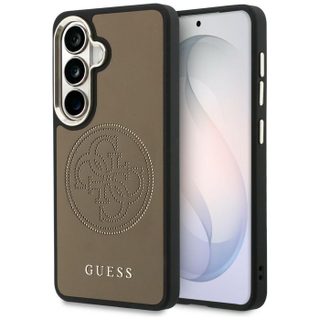 Coque Guess Perforated Logo MagSafe pour Samsung Galaxy S26 - Brown