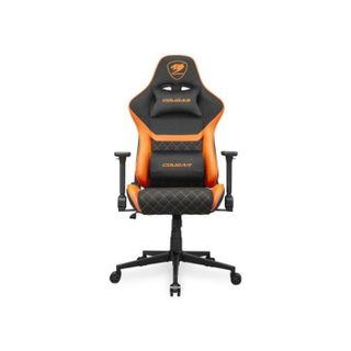 Silla Gaming COUGAR Armor One V2 F Negro/Naranja 120kg Respaldo y Reposabrazos 4D