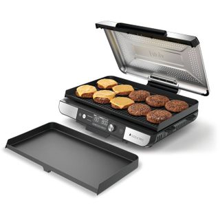 Grill électrique et plancha intérieur XL NINJA - Sizzle GX101EU - 1450W - Couvercle amovible